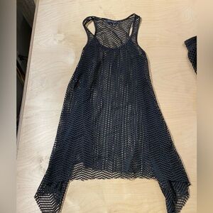 Club Z Collection Black Mesh Swim Cover-Upsize Small (HE)